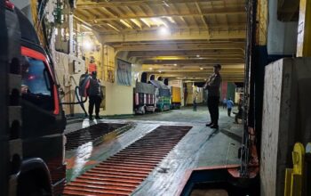 Polsek Kawasan Pelabuhan Lembar Perkuat Sinergi untuk Kelancaran Logistik