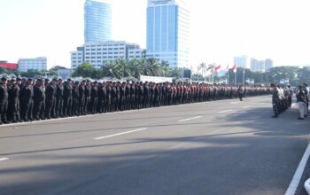 Kapolda Metro Jaya Tegaskan Tak Ada Senjata Api Dalam Pengamanan Aksi Buruh