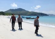 Jaga Keamanan Pulau Terluar, Polsek Sekotong Gelar Patroli dan Sambang Warga