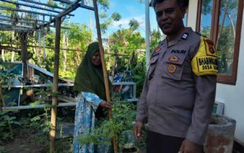 Polsek Batulayar Dorong Program Ketahanan Pangan lewat Edukasi di Senggigi