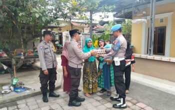Program Telur Polsek Kediri Dapat Dukungan Pemuda Desa Gelogor, Wujudkan Zero Stunting