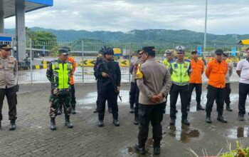 Wakapolres Cek Kesiapan dan Pelaksaan Tugas Pos Terpadu Pelabuhan Lembar